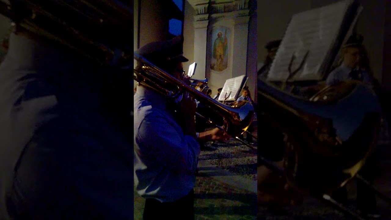 Banda di Vedeseta a Cadelfoglia per San Rocco