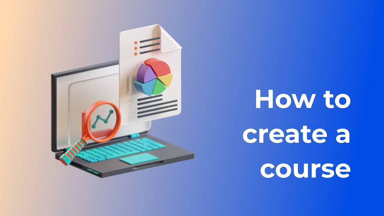 How to create a course in My Learning Hub - YouTube