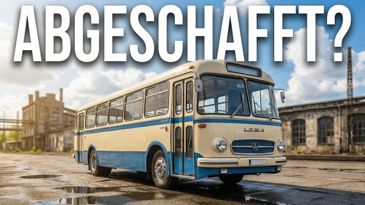 Der Bus, den Chruschtschow verbot: Werdaus verlorenes Meisterwerk
