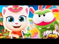 Tom Gold Run vs Om Nom Run 🏃♂️🍬 | Endless Runner Challenge | KM Game Play