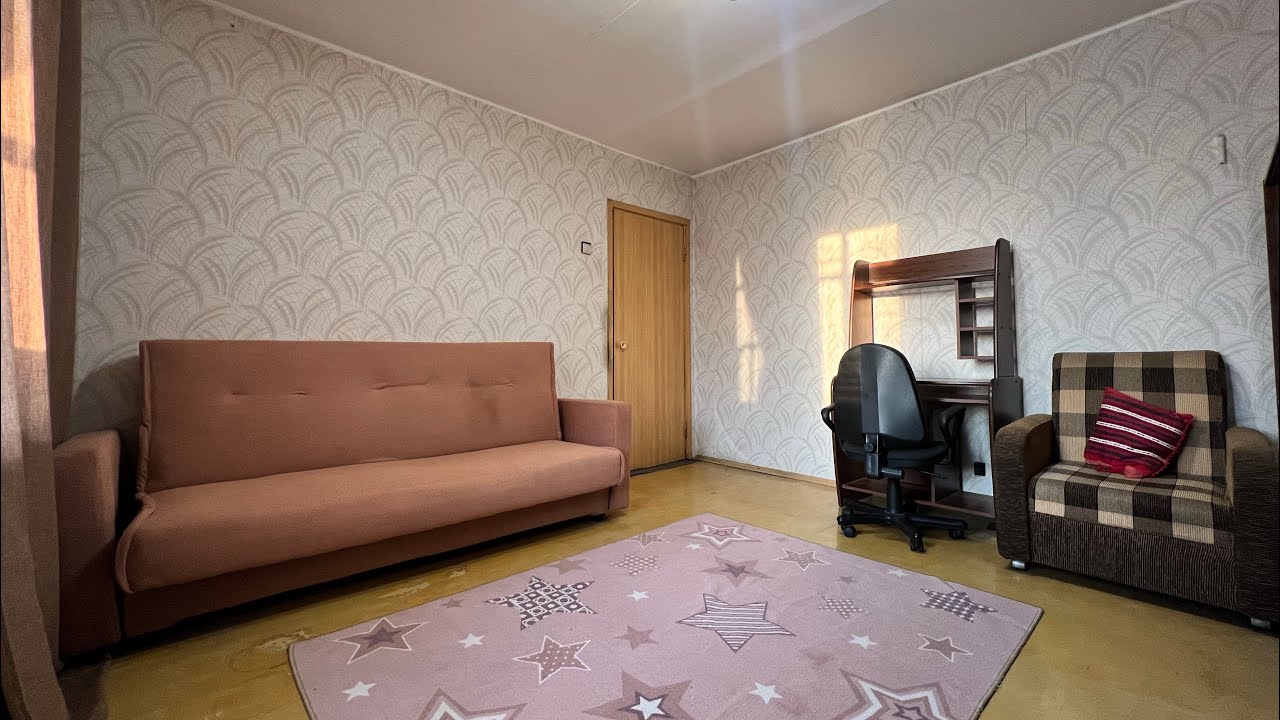 2 R apartment (45 sq.m, 9/14 floor). Voykovskaya subway (15 minutes walk or 5 by bus). REGISTRATION!