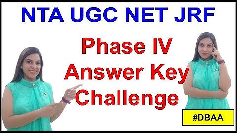 NTA NET Phase IV Answer Key Challenge | by Navdeep Kaur