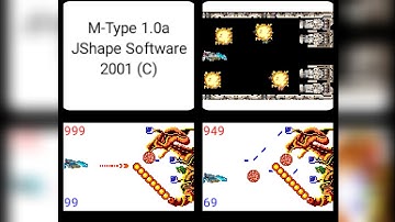 M-Type (Freeware Java Game) Full Playthrough | JShape Software | 2001