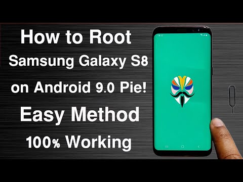 Samsung Galaxy S8 Root on Android 9.0 Pie | Install TWRP & Magisk Root on Samsung S8 (100% Working)