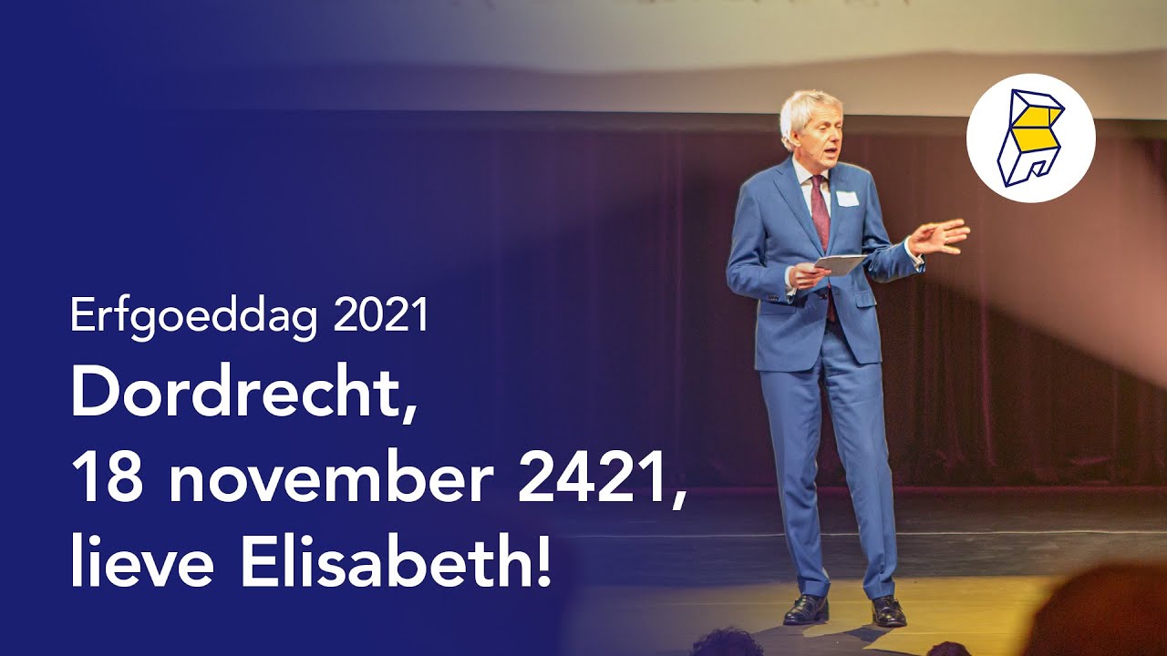 Jan Bonjer: Dordrecht, 18 november 2421, lieve Elisabeth!