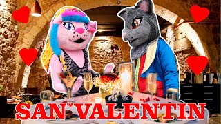 La Cita de Kimy La Gatita - San Valentin TERMINA MAL / El Club Kimy y Tato