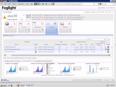 Foglight 5.5.5 Transaction Tracing