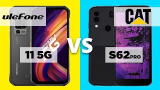 ULEFONE 11 5G vs CAT S62 PRO (Rugged Smartphone Comparison Showdown)