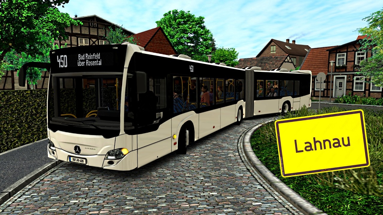 OMSI 2 🚍 Alle Linien von Lahnau V4 | Linie 450 | S04E01