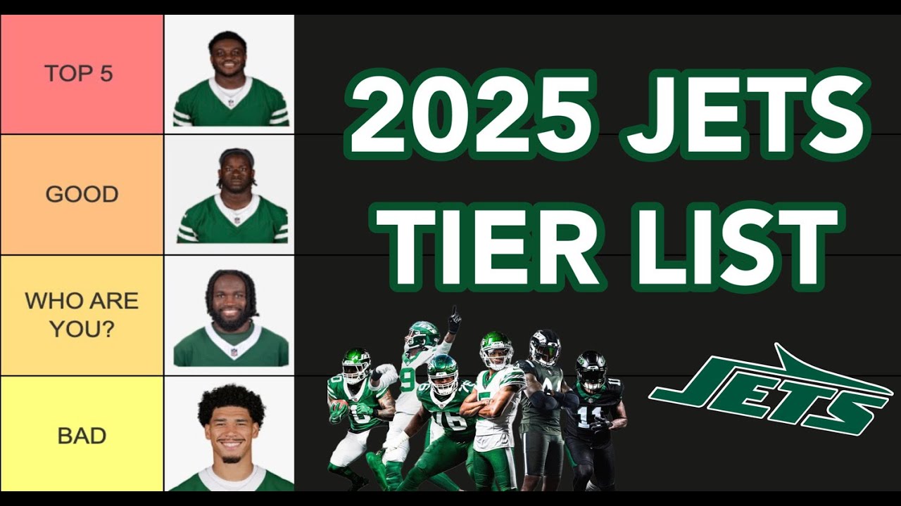 Tier-Ranking EVERY Player on the 2025 New York Jets