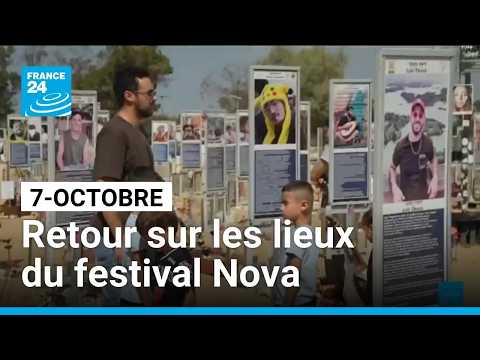 7-Octobre : au festival Nova, honorer les morts face au traumatisme • FRANCE 24