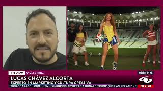 Madonna, Shakira, and BTS at the 2026 World Cup Final (Noticias Caracol Colombia Interview)