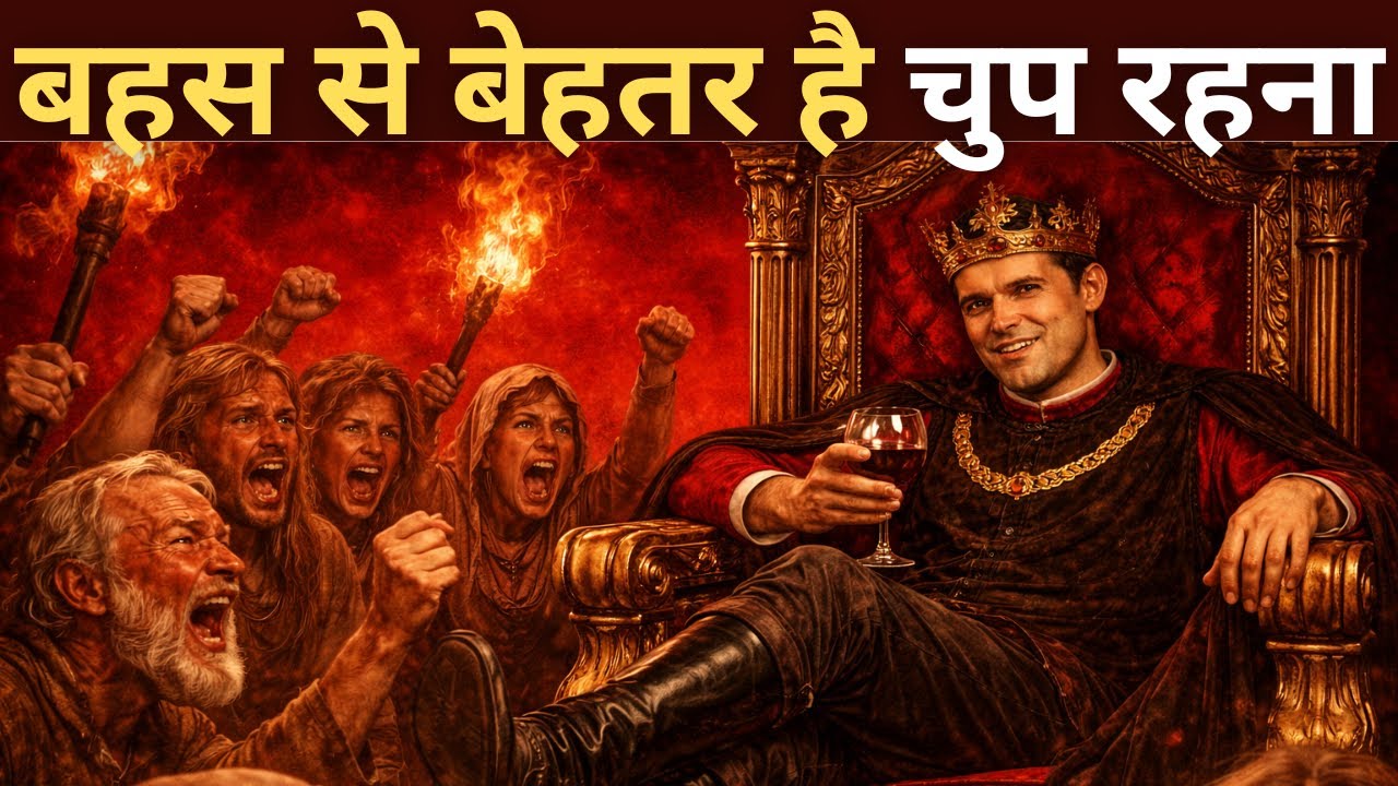 लोग शोर मचाते हैं, ताकत चुप रहती है | Silence Builds Power | Machiavelli