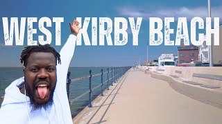 West Kirby Beach Walk Tour | 4k 24fps | DJI Osmo Pocket 3