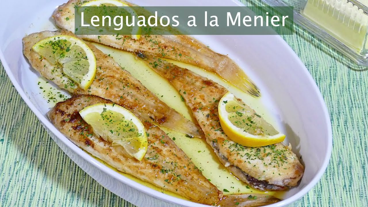 Lenguados a la Menière o Menier. Receta Francesa 🇫🇷