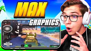 I Tested The New MAX GRAPHICS in Warzone Mobile! (iPad Pro Gameplay)