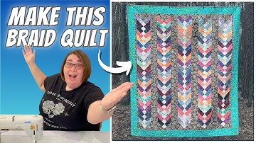 Hoe je een vlechtquilt naait (met @TiffanysQuiltingLife en @OffKilterCrafterIan)