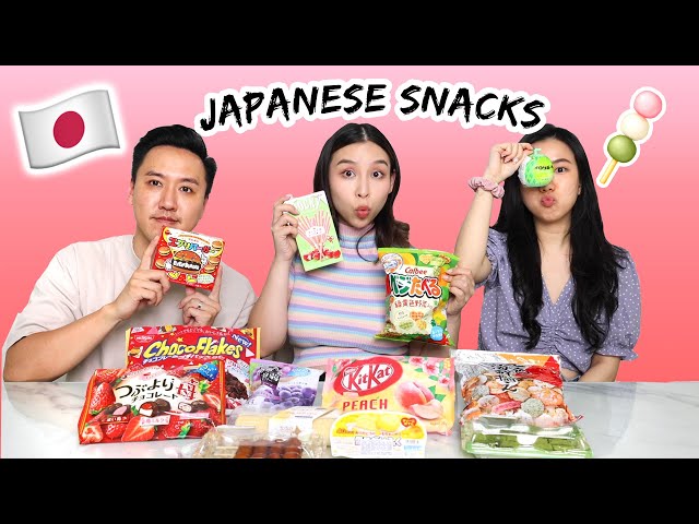 Trying Japanese Snacks 🍡