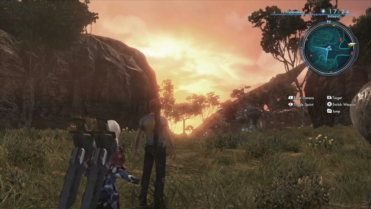 Let's Play [BLIND] Xenoblade Chronicles X 01 Pretty Sunset! YouTube