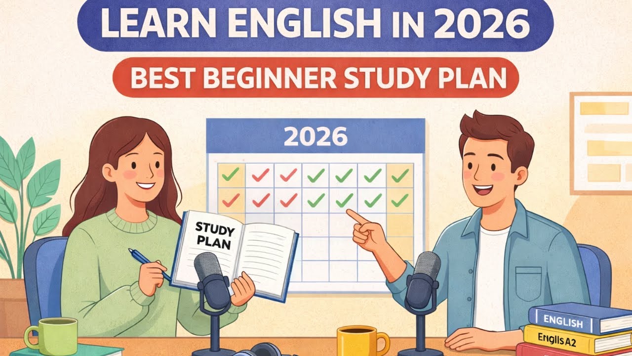 Learn English in 2026 (A1–A2) | Best Beginner Study Plan | Easy English ...