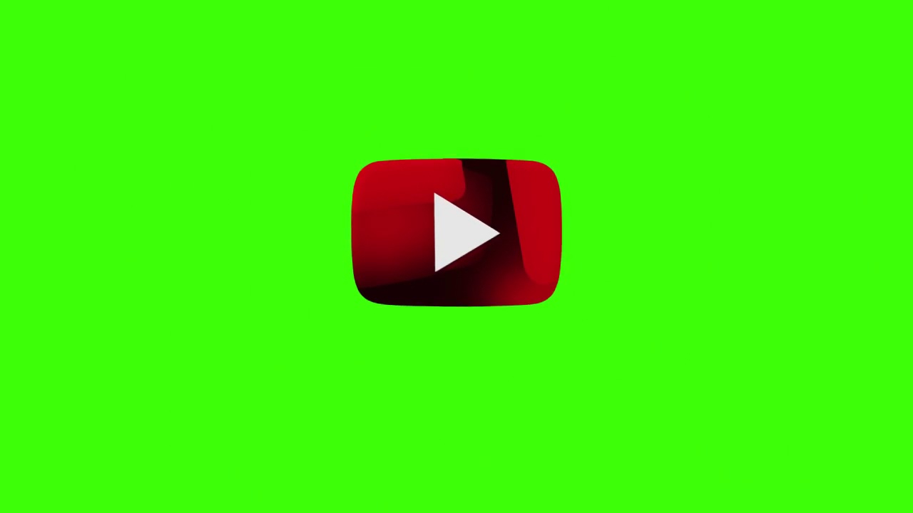 Youtube Logo Your Chanal Logo In Style Green Screen Hd Youtube