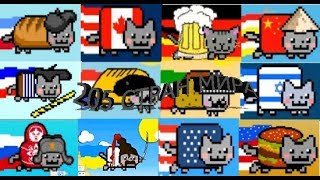 Nyan Cat 205 Стран Мира!!!