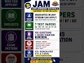 JAM Exam all information #careergoals #job #vidyakund #jobsearch #education #iit #iitplacements