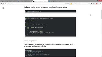 MVVM und Prism Tutorial: Vergleich von Frameworks |video2brain.com