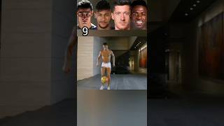 Ronaldo Vs Neymar Vs Lewandowski Vs Vinicius Jr 🔥