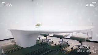 How about a custom hotel front desk