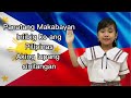 Panatang makabayan  new version deped order 004 s 2023