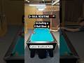 2+ RAIL ROUTINE ! Including a 5 rail shot 🔥🎱 #shorts #viral #routines #practice #challenge