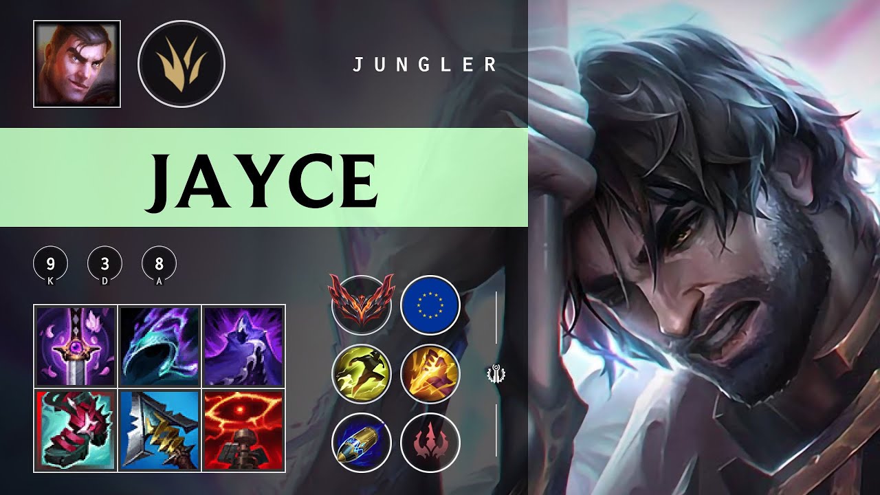 Jayce Jungle vs Qiyana - EUW Grandmaster Patch 25.24