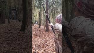 51 Yard Snap Shot into the 3d Standing Bear Target - Shrew Classic Hunter #archery #sport #outdoors