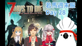 【 七日殺 聯動場 】若馬週末服 Day28 目標！強化小隊存活率 QAQ