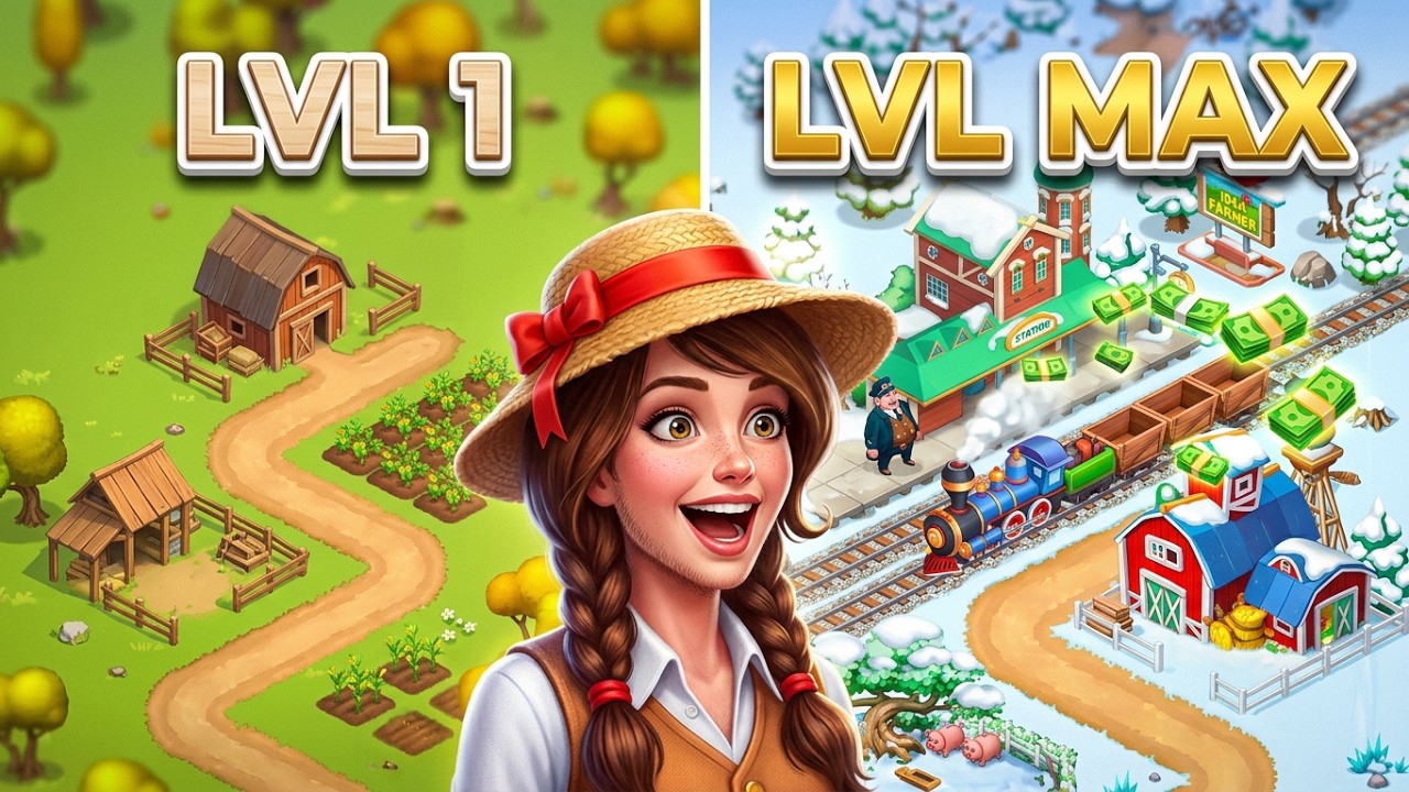 Idle Farmer : Mine game (Mobile) - YouTube