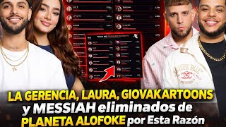 La Gerencia, Laura, Giovakartoons Y Messiah Eliminados Qué Pasó Realmente?