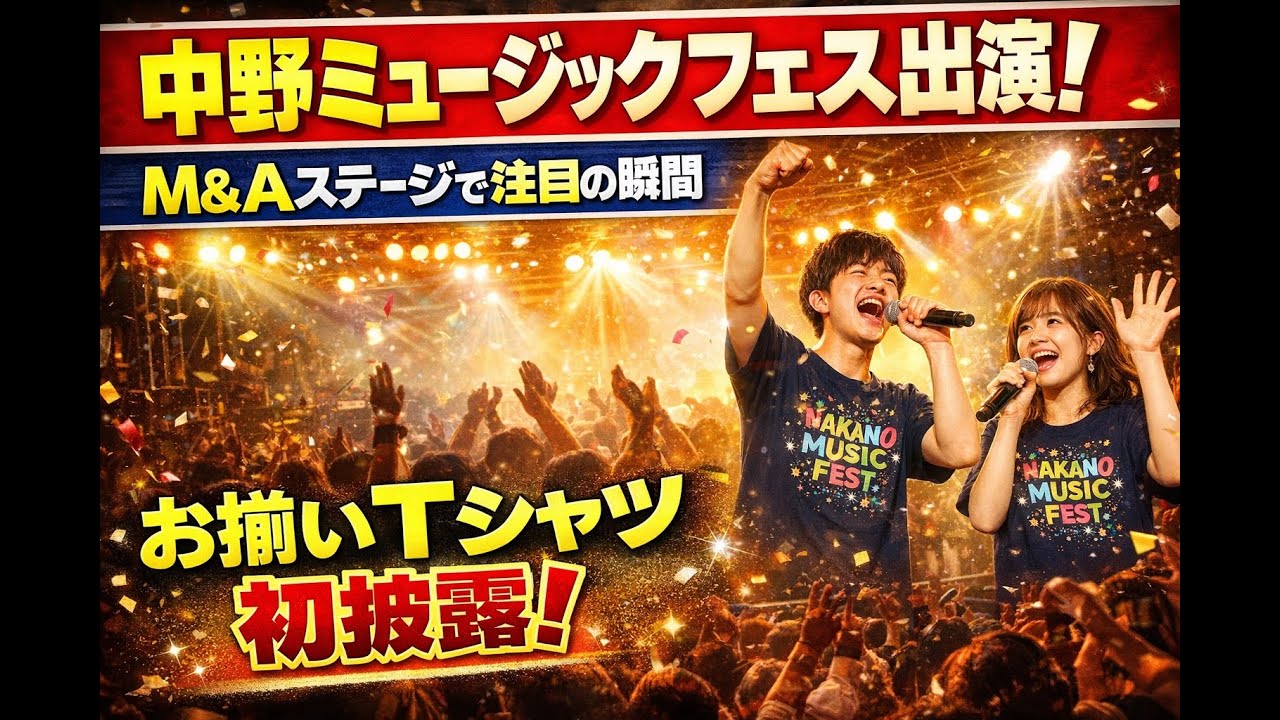 M&A 中野ミュージックフェス 2026/01/04