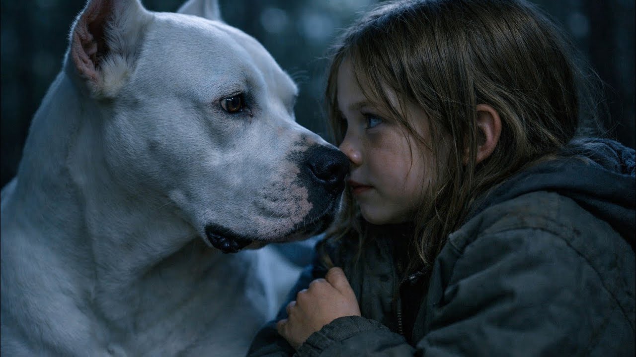 Dogo argentino rescata a una niña en la selva