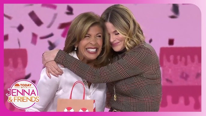 Hoda Kotb Surprises Jenna Bush Hager for Her Birthday in Studio