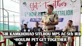 Sir Sl Kamkhohao Mps Ac 5Th Irb Sipai Cheng Tilkhou Naleh Kipathu A Ahou Limna