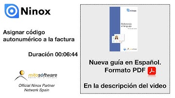 Ninox Database (Asignar código autonumérico a la factura) en Español FULLHD(1080)