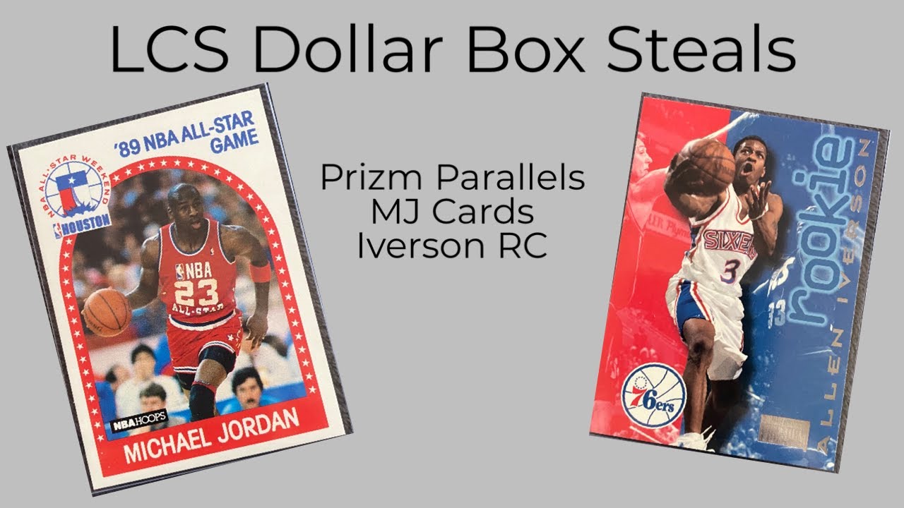 Steals At Local Card Shop 1 Bin Baskeball Card Pickups, Dollar Box
