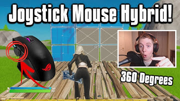 I Found The Most BROKEN Mouse In Fortnite! - Controller Movement On PC!