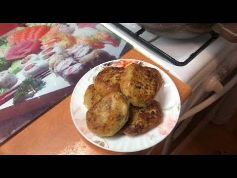 Котлеты из капусты с грибами.