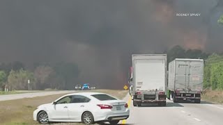 Wildfires Burn Across Georgia, Florida 6Pm Update