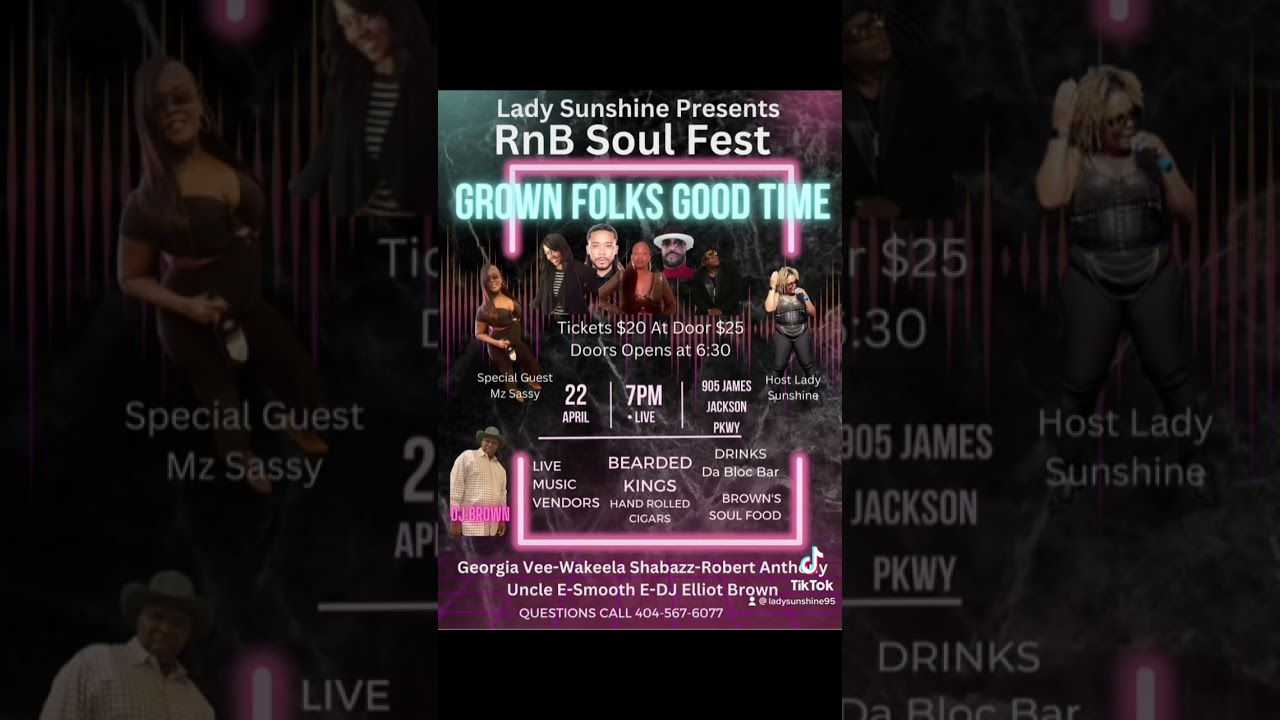 RnB Soul Fest in Atlanta GA great turn out!