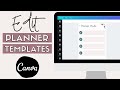 Canva Planner Template Tutorial | How To Design Planners To Sell