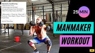 25 Minute #MANMAKER WORKOUT || WARNING this gets difficult