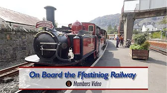 On Board the Ffestiniog Railway